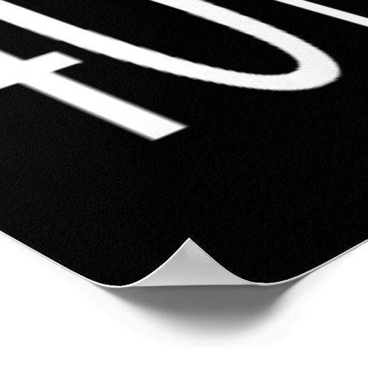 40. Geburtstag Poster (Ecke)