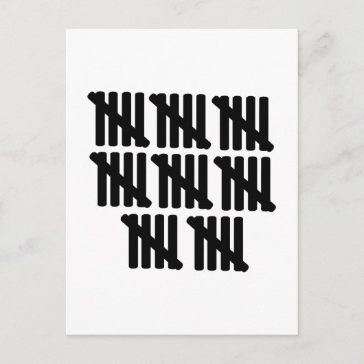 40. Geburtstag Postkarte (Vorderseite)