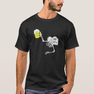 40. Geburtstag R I P 30 Grabstein T-Shirt