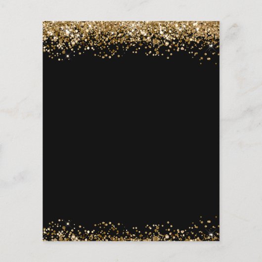 40. Geburtstag Save the Date Einladung (Rückseite)