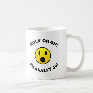 40. Geburtstag Scherzgeschenke Kaffeetasse