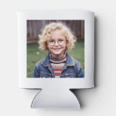 40. Geburtstag Schwarz-weißes Instagram-Foto Dosenkühler (Rückseite)