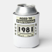 40. Geburtstag Shirt - 1981 Kassette Dosenkühler (Kanne Vorderseite)