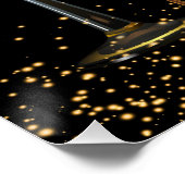 40. Geburtstag - Sie küsst ihre 30er Poster (Ecke)