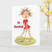 **40. GEBURTSTAG SPASS FÜR GOLFER** Card Karte (Gelbe Blume)