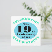 40. Geburtstag Spaß Karte (Stehend Vorderseite)