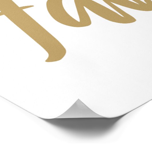 40. Geburtstag Spaß Poster (Ecke)