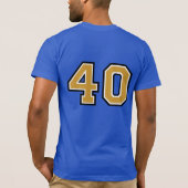 40. Geburtstag T - Shirt (Rückseite)