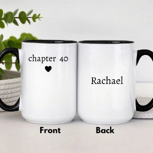 40. Geburtstag Tasse