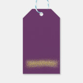 40. Geburtstag vielen DankTag Geschenkanhänger (Rückseite)