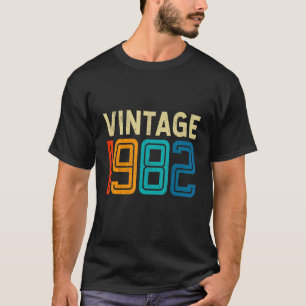 40. Geburtstag Vintag 1982 40 Jahre alte Männer Fr T-Shirt