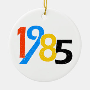 40. Geburtstag Vintag 1985 40 Jahre alte Geschenke Keramik Ornament