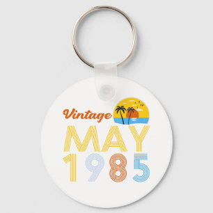 40. Geburtstag Vintag Mai 1985 40 Jahre Alte Gesch Schlüsselanhänger