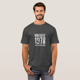 40. Geburtstag Vintage 1978 gealtert zur T-Shirt