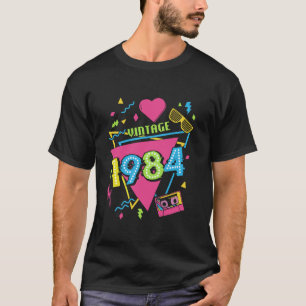 40. Geburtstag Vintage 1984 80er Vintage Retro I L T-Shirt