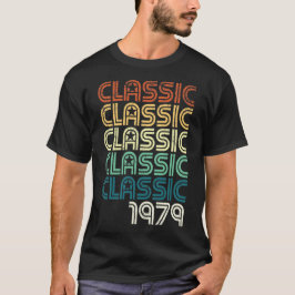 40. Geburtstag Vintager Klassiker 40 Jahre alter R T-Shirt