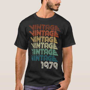 40. Geburtstag Vintager Klassiker 40 Jahre alter R T-Shirt