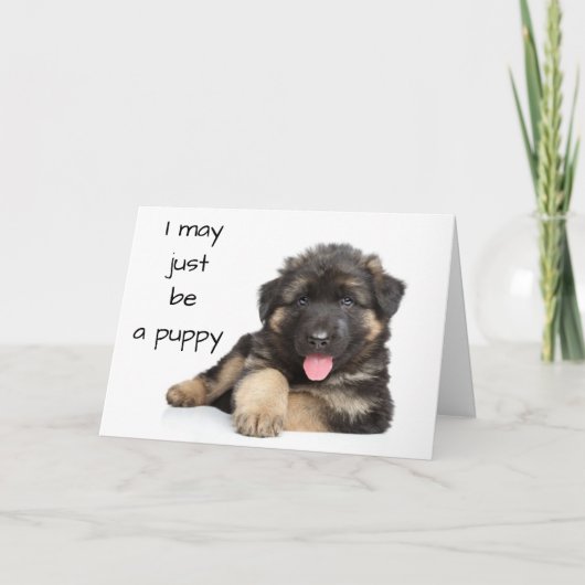 *40. GEBURTSTAG* VON EINEM PUP, DER WISSEN KARTE (Vorderseite)