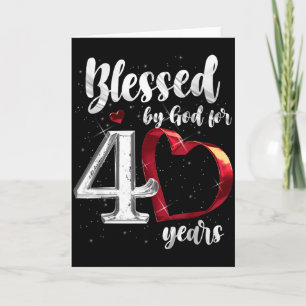 40. Geburtstag Von Gott Gesegnet Für 40 Jahre Gebu Karte