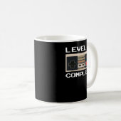 40. Geburtstagideen Stufe 40 Kompletter Gamer Kaffeetasse (VorderseiteRechts)