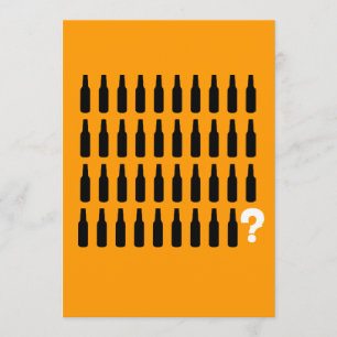 40. Geburtstags-Einladungen - Bier-Beifall! Einladung