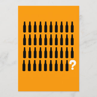 40. Geburtstags-Einladungen - Bier-Beifall! Einladung