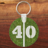 40. Geburtstags-Gastgeschenk Schlüsselanhänger (Vorderseite)