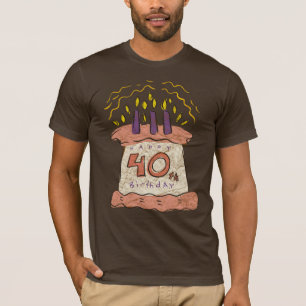 40. Geburtstags-Geschenk-T-Shirt T-Shirt
