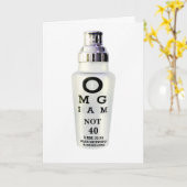 40. Geburtstags-Karte Karte (Gelbe Blume)