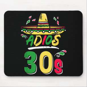 40. Geburtstags-Mexikanische Party Cinco De Mayo F Mousepad