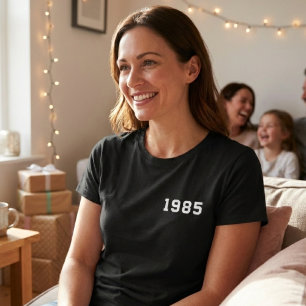 40. Geburtstags-T-Shirt 1985 Vintage Frauen werd T-Shirt