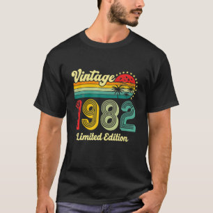 40 Geburtstagsdekorationen 40. BDay 1982 T-Shirt