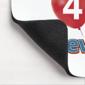 40. Geburtstagsentwürfe Mousepad (Ecke)