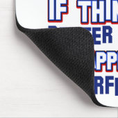 40. Geburtstagsentwürfe Mousepad (Ecke)