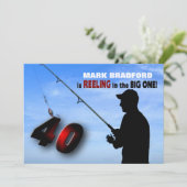 40. Geburtstagsfeier - Angeln/Angeln in Einladung (Stehend Vorderseite)