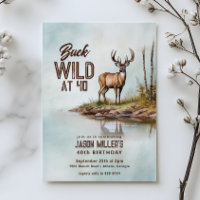 40. Geburtstagsfeier 'Deer Hunting Buck Wild'