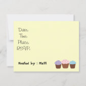 40. Geburtstagsfeier Einladung (Rückseite)