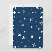 40. Geburtstagsgalaxie aus dieser Welt Einladung (Rückseite)