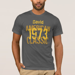 40. Geburtstagsgeschenk 1973 Amerikanischer Klassi T-Shirt