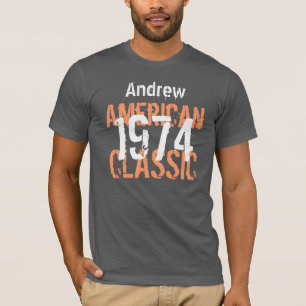 40. Geburtstagsgeschenk 1974 American Classic V204 T-Shirt