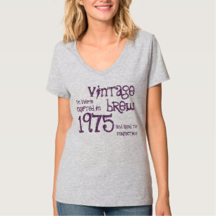 40. Geburtstagsgeschenk 1975 oder JEDES JAHR Vinta T-Shirt