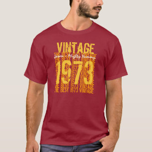 40. Geburtstagsgeschenk Bestes 1973 Vintage V500 T-Shirt