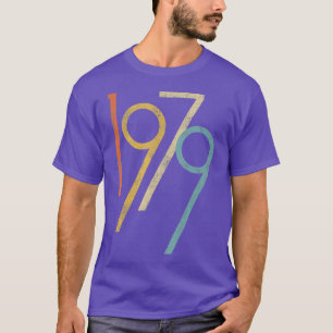 40. Geburtstagsgeschenk Vintag 1979 T Shirt Grafik