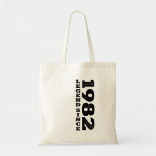 40. Geburtstagsgeschenke 40 Jahre alte Retro-Legen Tragetasche