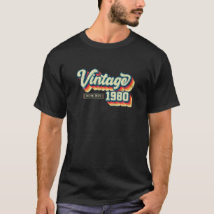40. Geburtstagsgeschenke Retro Vintag 1982 Origina T-Shirt