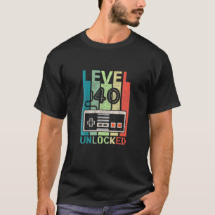 40. Geburtstagsgeschenke T-Shirt, Stufe 40 Entsper T-Shirt