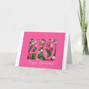 40. Geburtstagsgrüße Karte