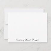 40. Geburtstagskarte (Rückseite)