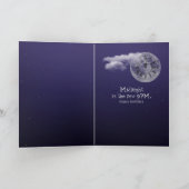 40 Geburtstagskarte drehen Karte (Innenseite)