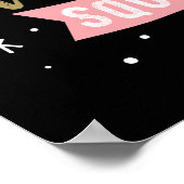 40. Geburtstagskolade Poster (Ecke)